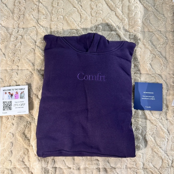 Brand new authentic Comfrt Signature matching set in Blackberry, size Small - Picture 4 of 7